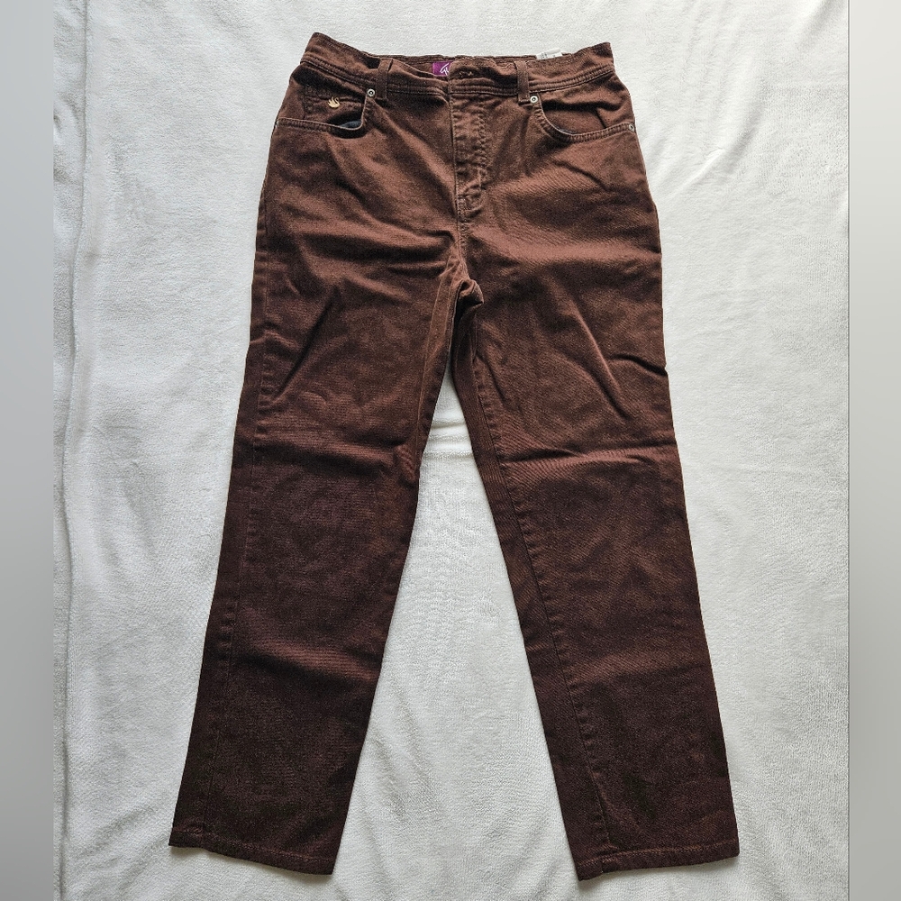 Brown Straight Leg Jean
